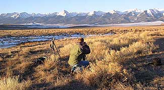 Photographer Shoots Snowy Peaks