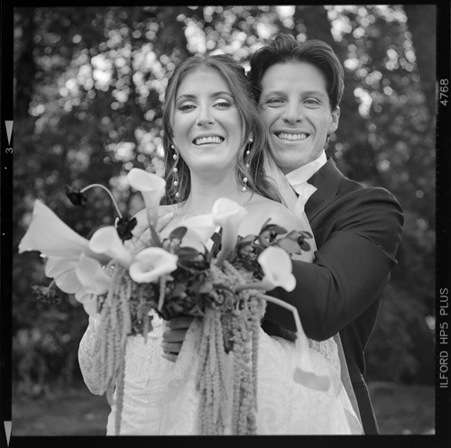 WEDDING DAY FILM PORTRAITS