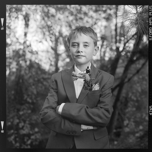 WEDDING DAY FILM PORTRAITS